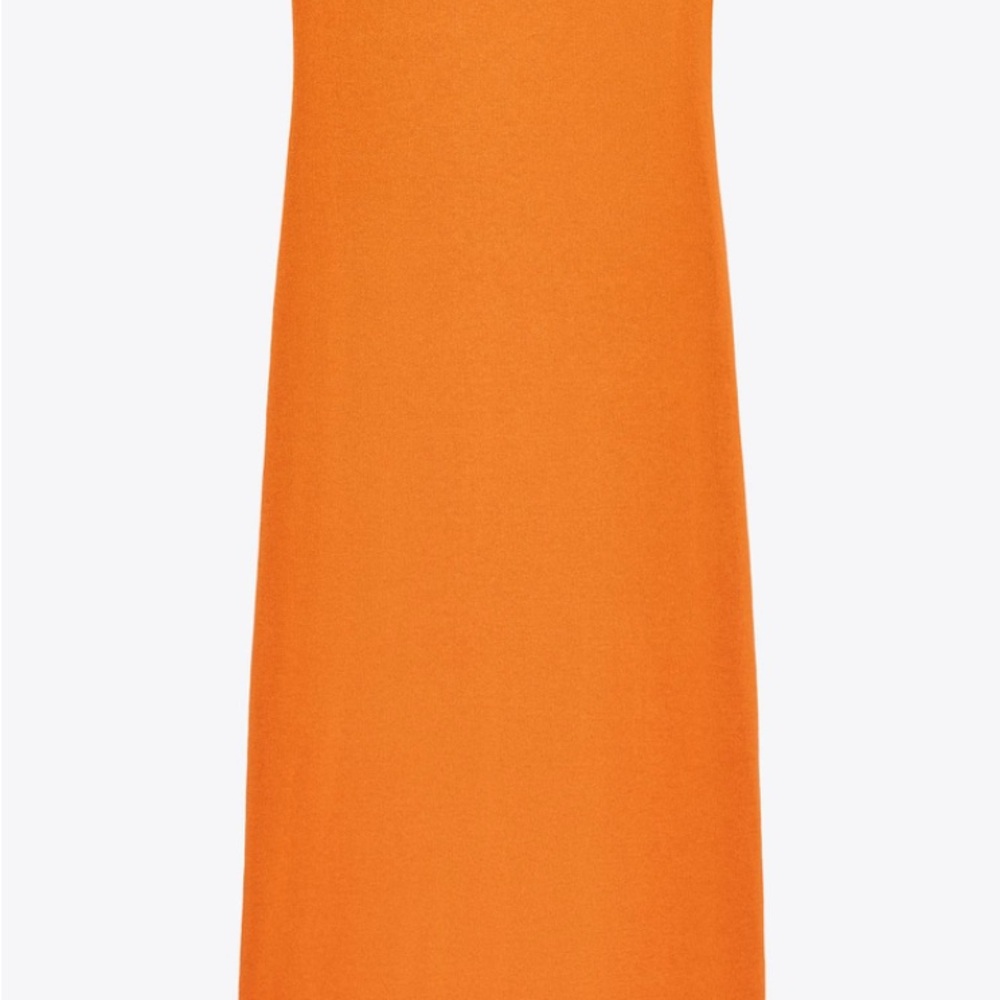 Zara Bold Orange Knit Top